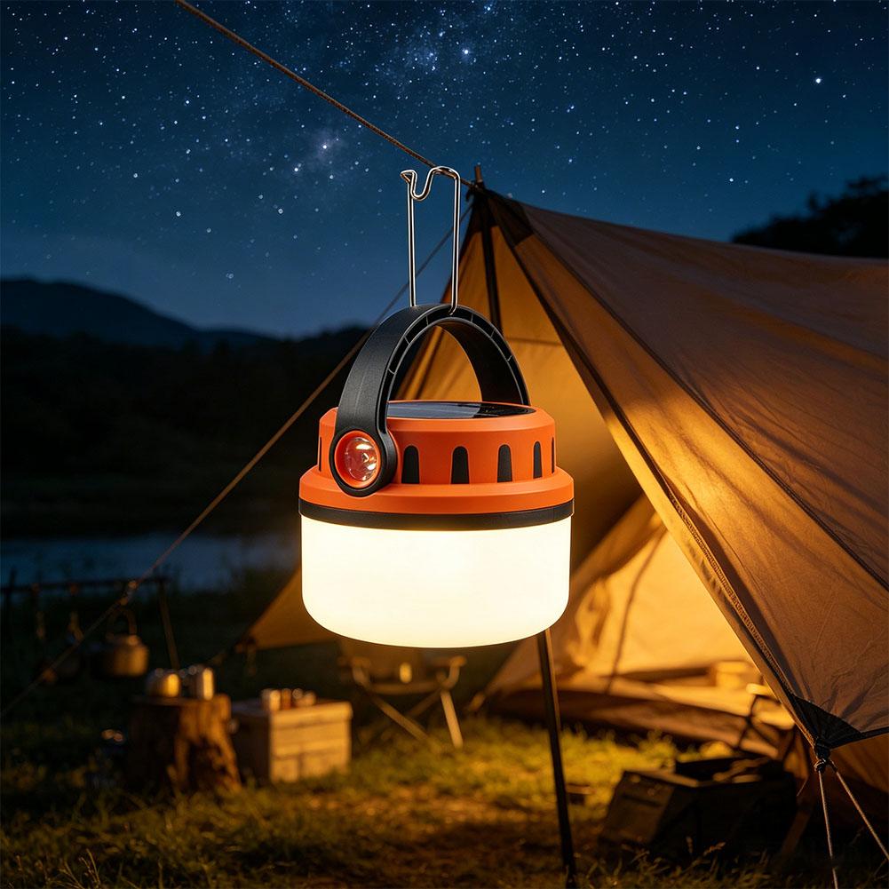Console Retro Gaming Portable - Nouvelle lampe de camping solaire rechargeable,