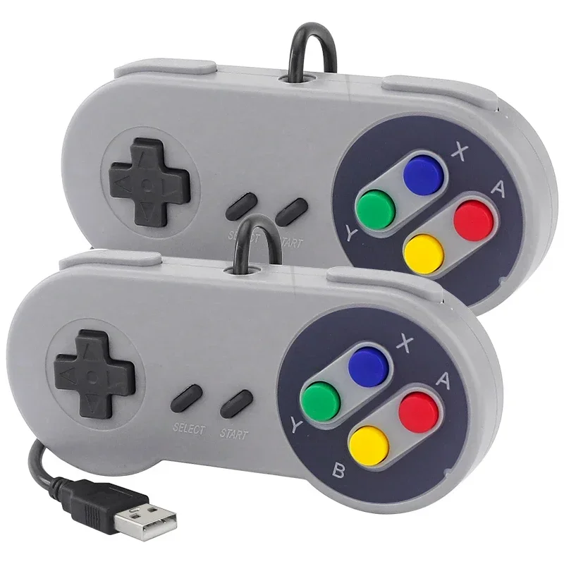 Retro Gaming For Windows - Manette de jeu filaire USB, contrôleur