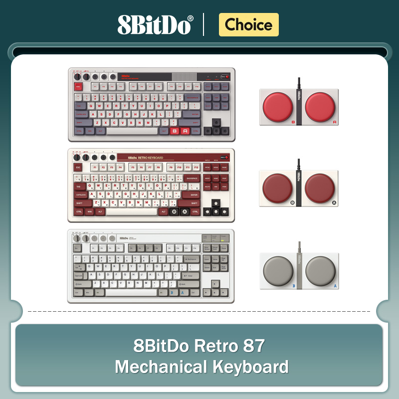 Retro Gaming For Windows - Clavier mécanique rétro 8Bitdo, claviers de