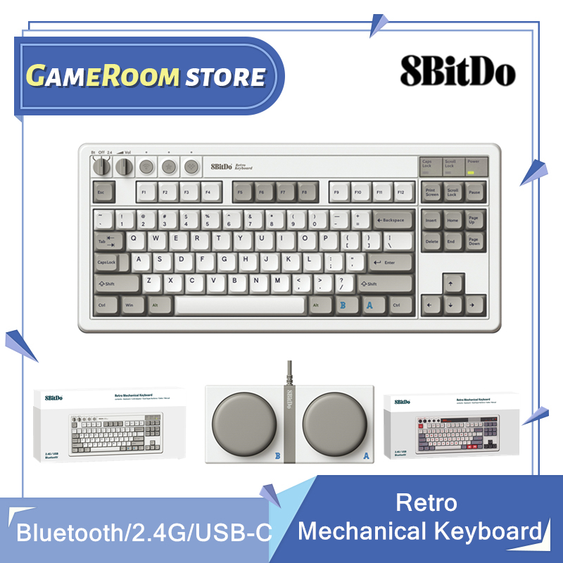 Retro Gaming For Windows - 8Bitdo Clavier mécanique rétro, clavier de