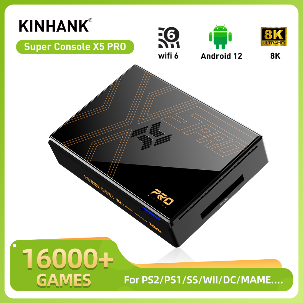 Retro Gaming Ps2 - KINHANK Super Console X5 PRO Consoles