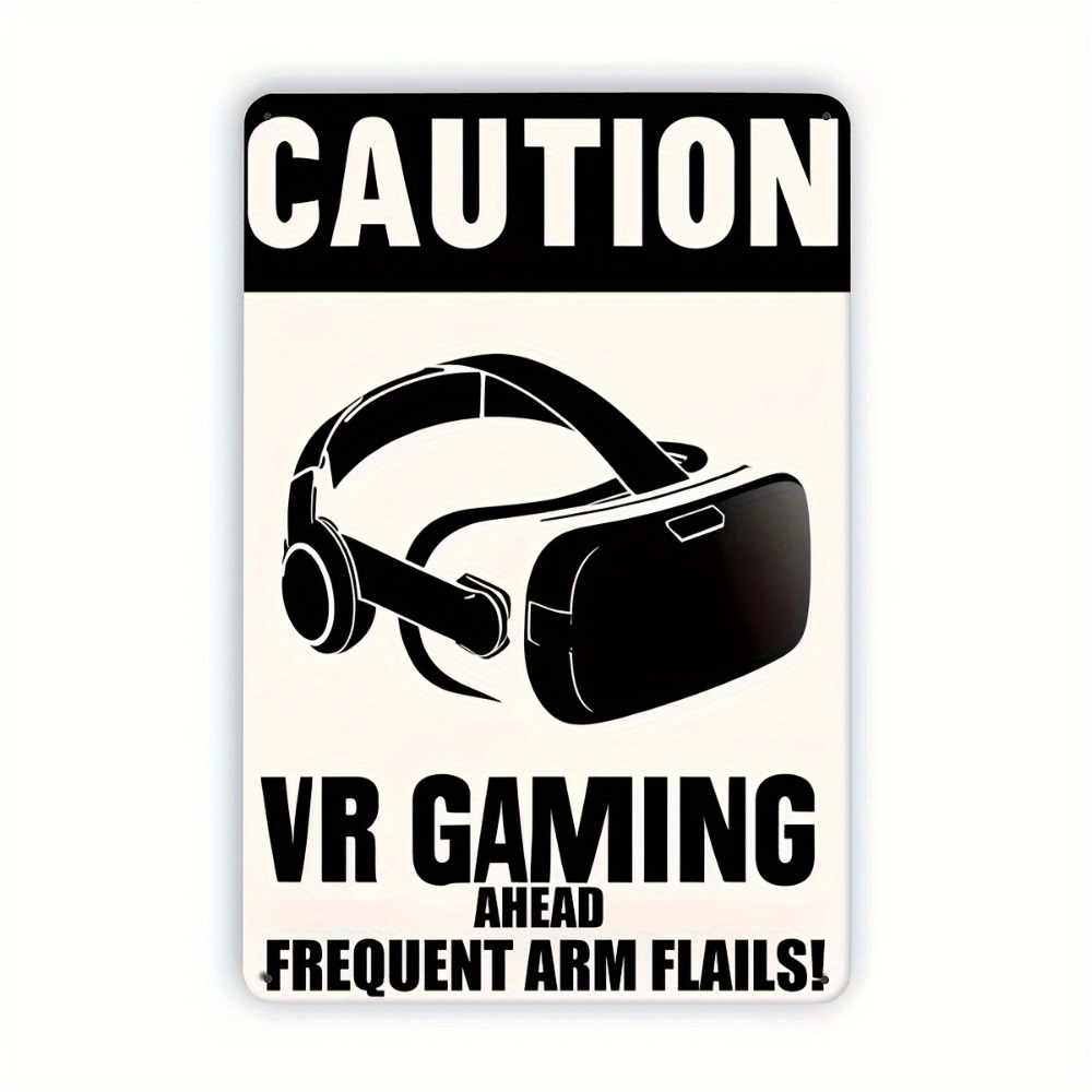 1PC Panneau en métal VR Gaming - Retro Gaming In Vr avis et prix