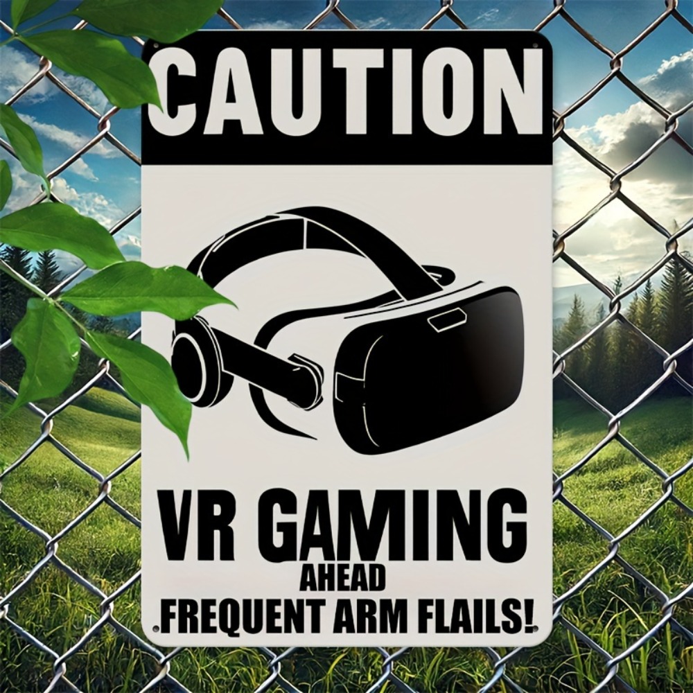 1PC Panneau en métal VR Gaming - Retro Gaming In Vr avis et prix