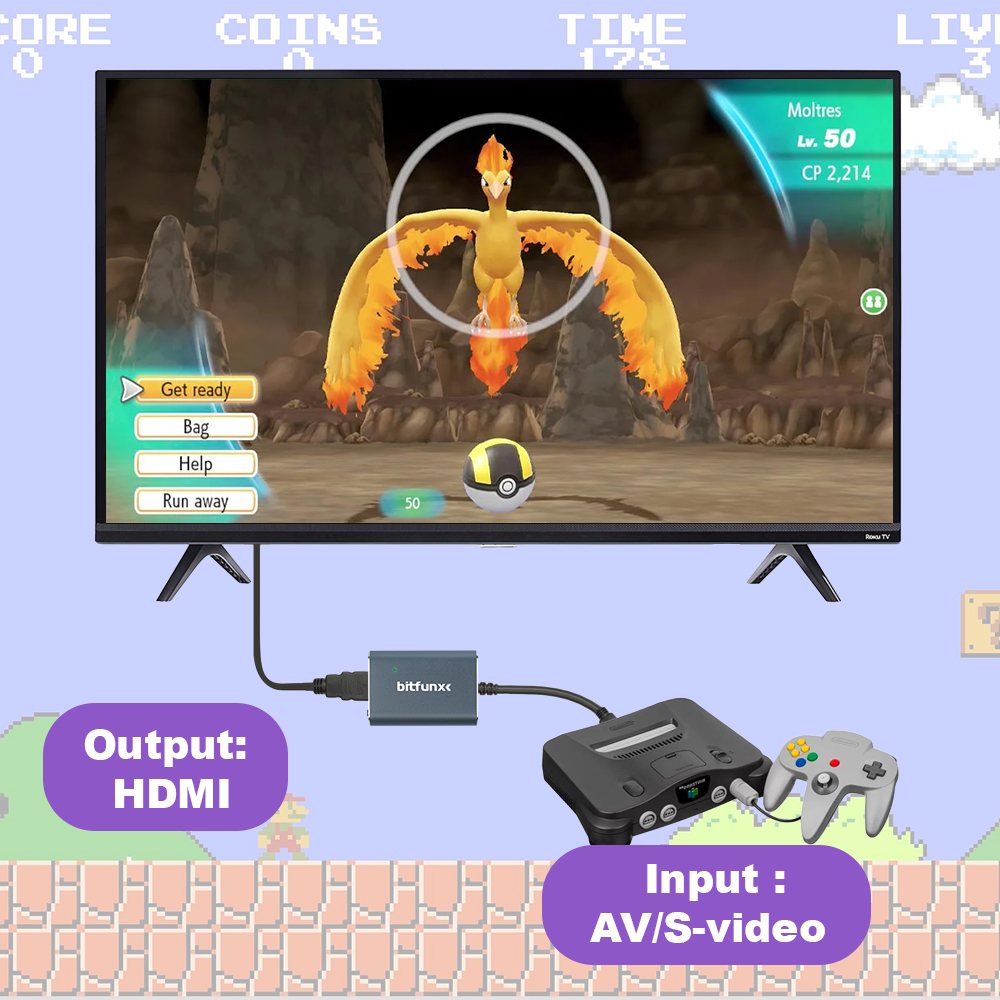 Bitfunx – adaptateur vidéo 720 - Retro Gaming Aesthetic avis et prix