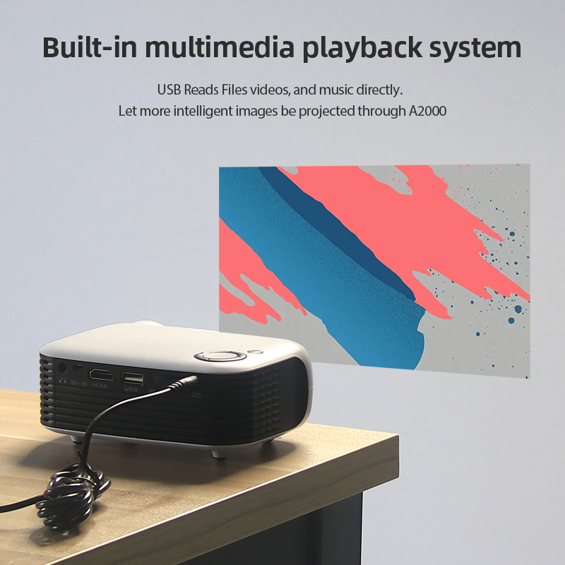 A2000 Mini projecteur Portable - Retro Gaming Projector avis et prix