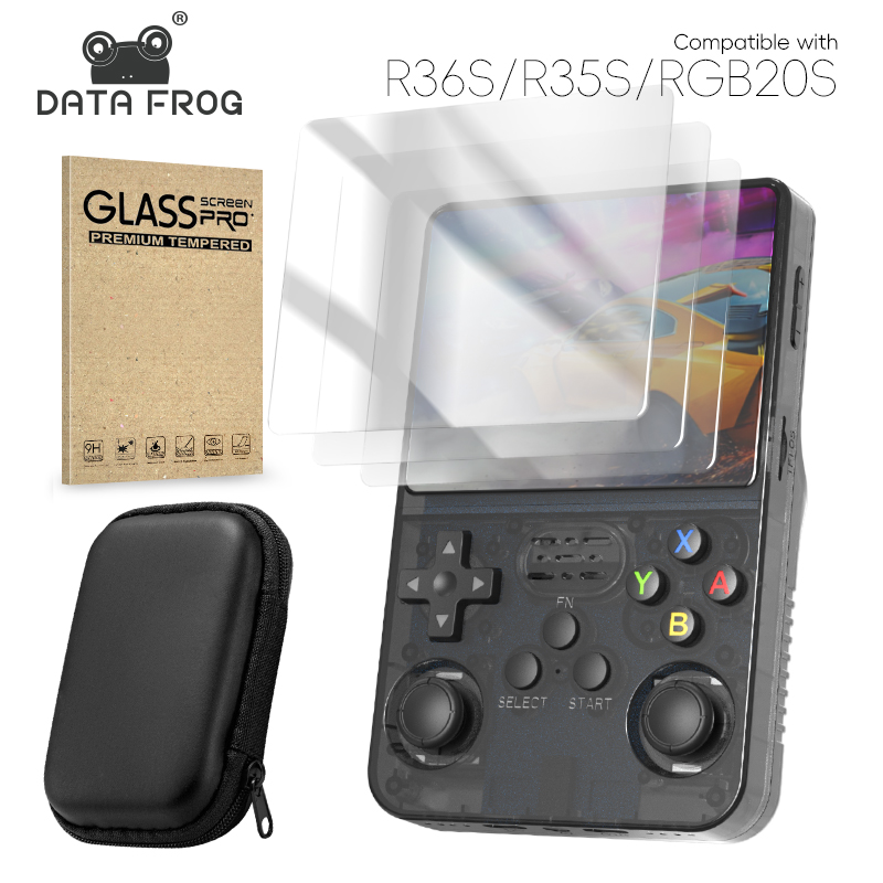 DATA FROG R36S protecteur d'éc - Console Retro Gaming Portable avis et prix