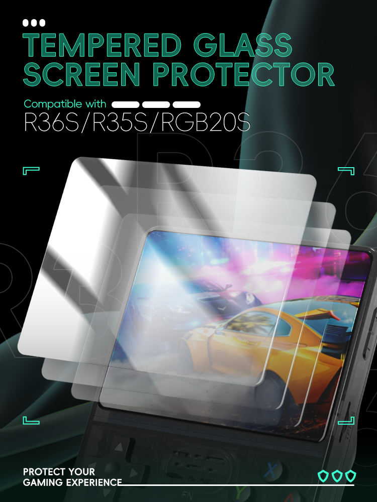 DATA FROG R36S protecteur d'éc - Console Retro Gaming Portable avis et prix