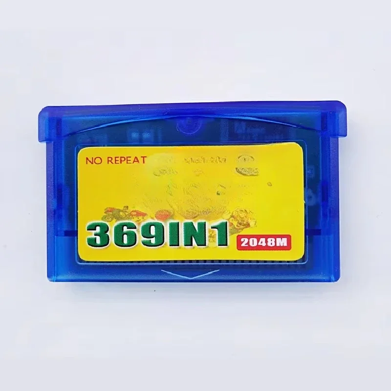 Cartouche de jeu GBA 369 en 1, - Retro Gaming Download avis et prix