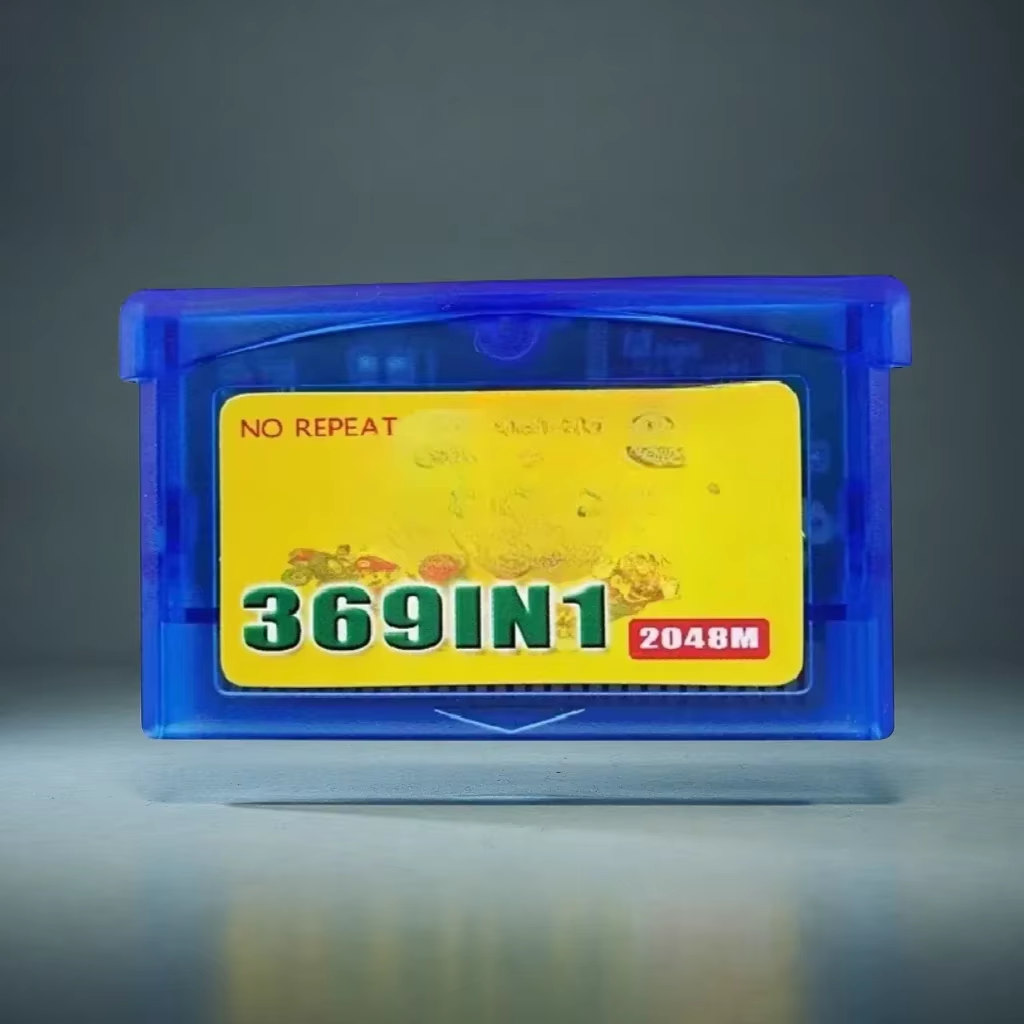 Cartouche de jeu GBA 369 en 1, - Retro Gaming Download avis et prix