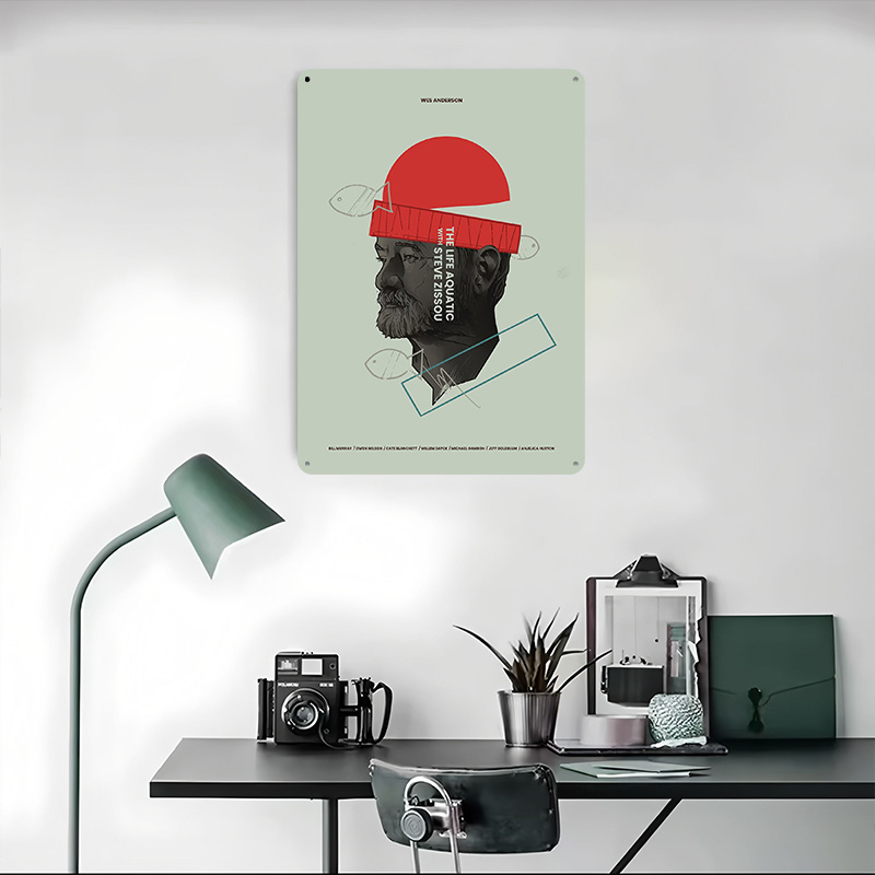 Affiche imprimée The Life Aqua - Retro Gaming Life avis et prix