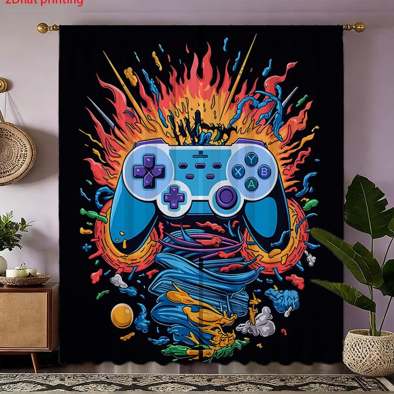 Rideaux de contrôleur de jeu r - Retro Gaming Youtube avis et prix