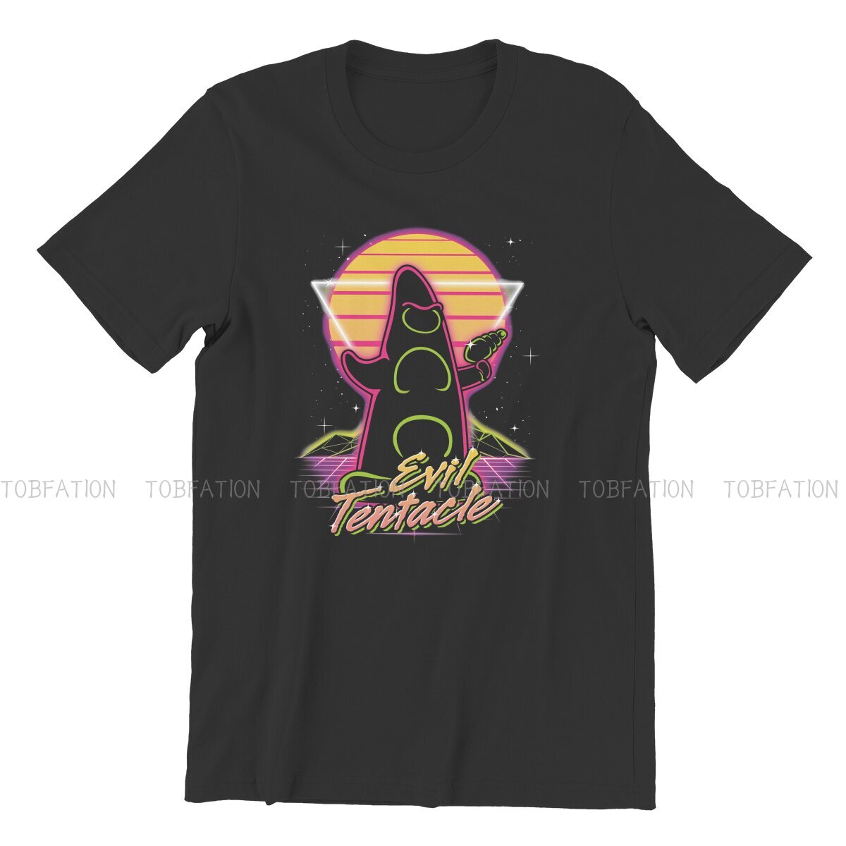 Rétro mal col rond t-shirt jou - Retro Gaming Aesthetic avis et prix