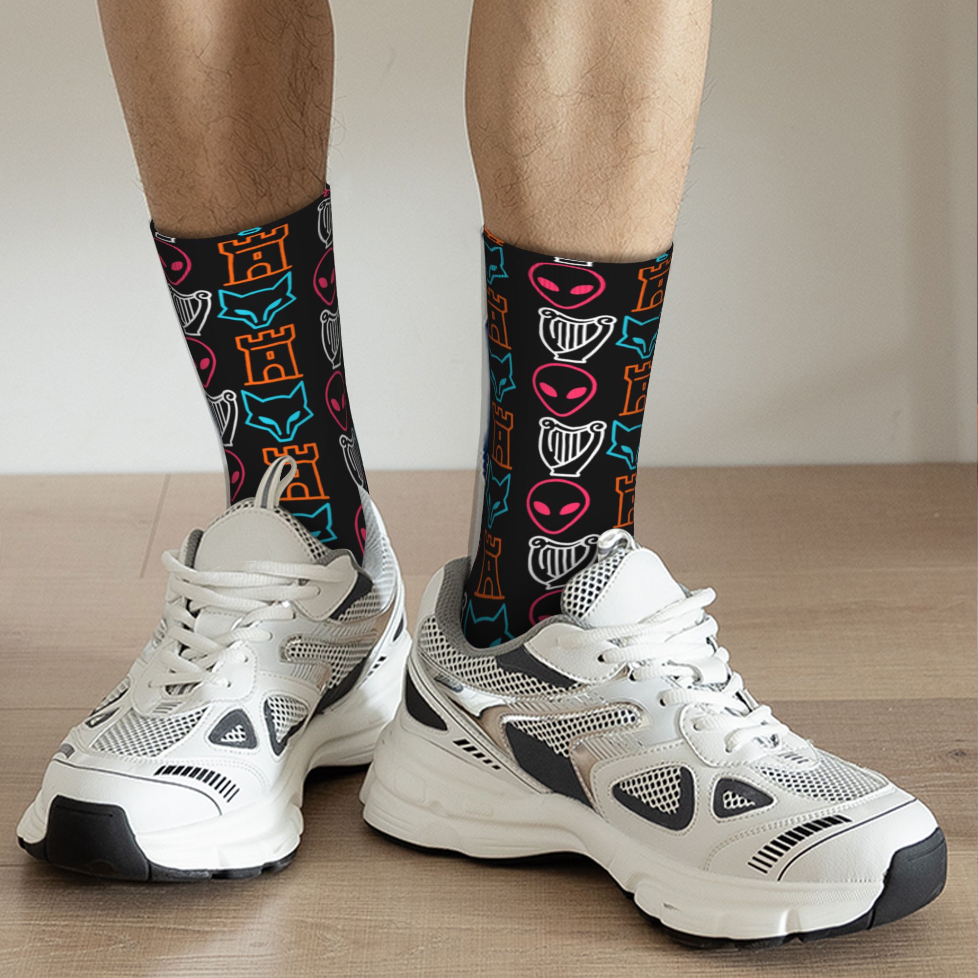Chaussettes de sport absorbant - Retro Gaming Youtube avis et prix