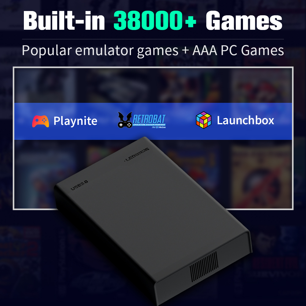 Disque dur de jeu de 500G avec - Retro Gaming Ps2 avis et prix
