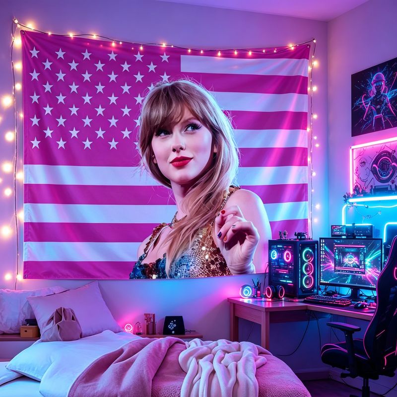 VIKAMA Tapisserie imprimée ave - Retro Gaming Aesthetic avis et prix