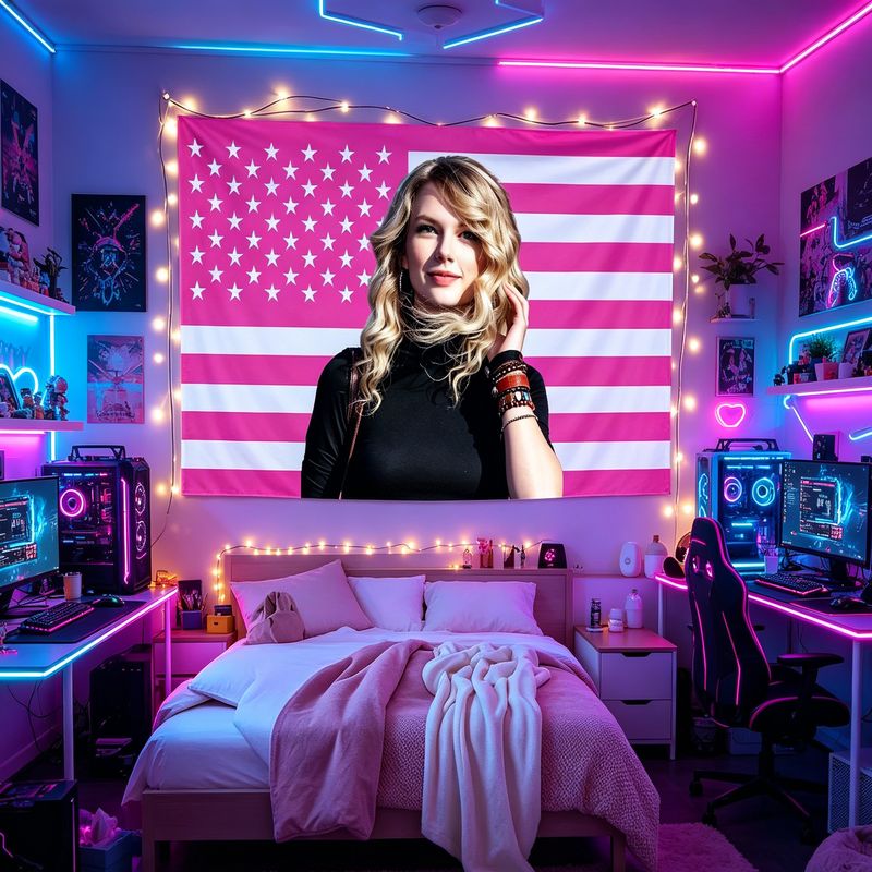 VIKAMA Tapisserie imprimée ave - Retro Gaming Aesthetic avis et prix