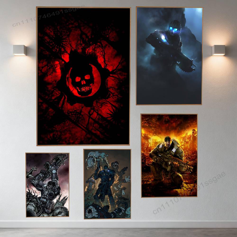 Affiche de jeu G-Gears of W-Wa - Retro Gaming Aesthetic avis et prix