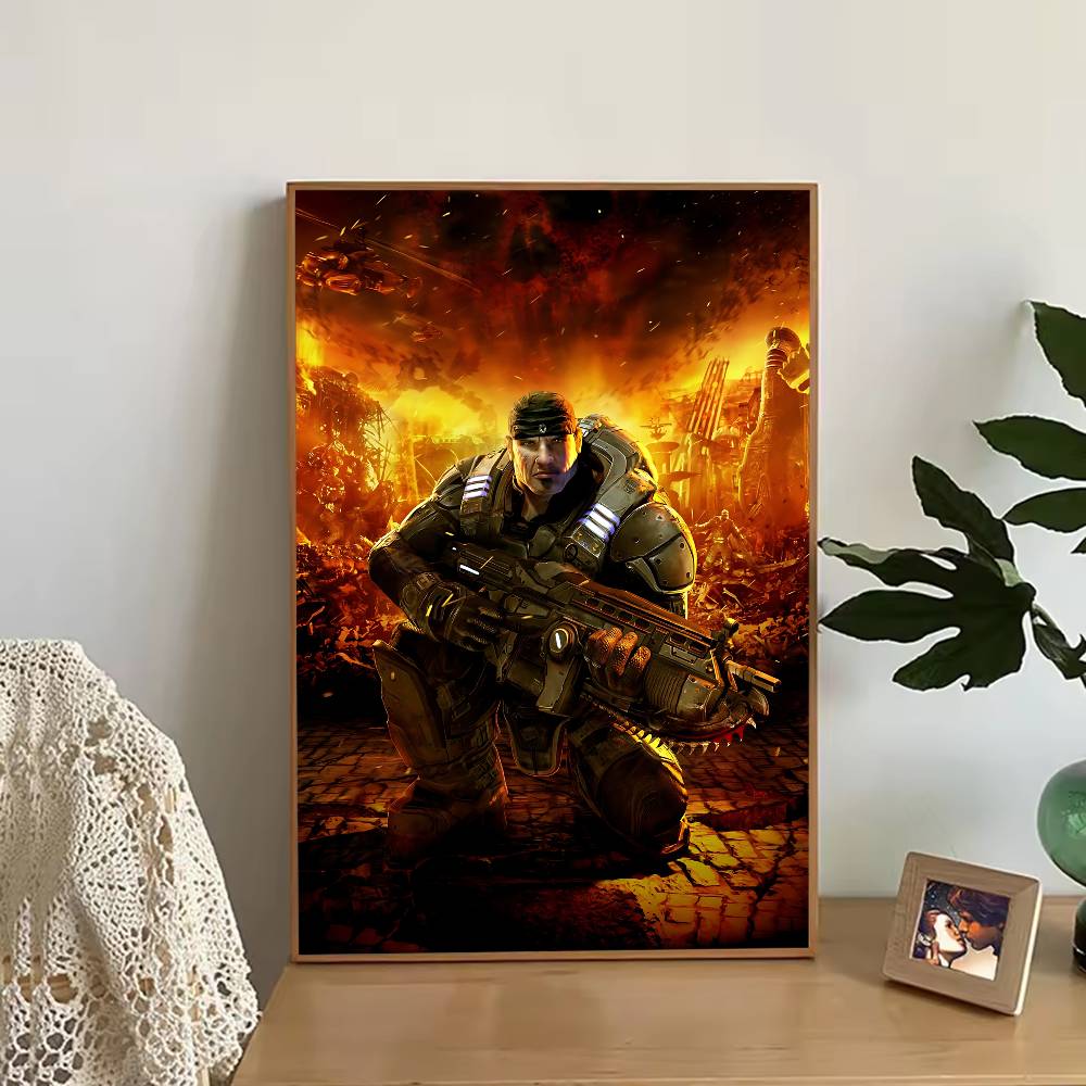 Affiche de jeu G-Gears of W-Wa - Retro Gaming Aesthetic avis et prix