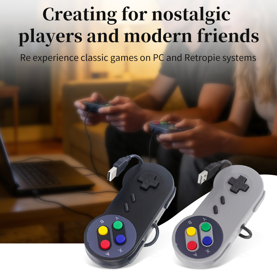 Manette de jeu USB, joystick d - Retro Gaming For Windows avis et prix