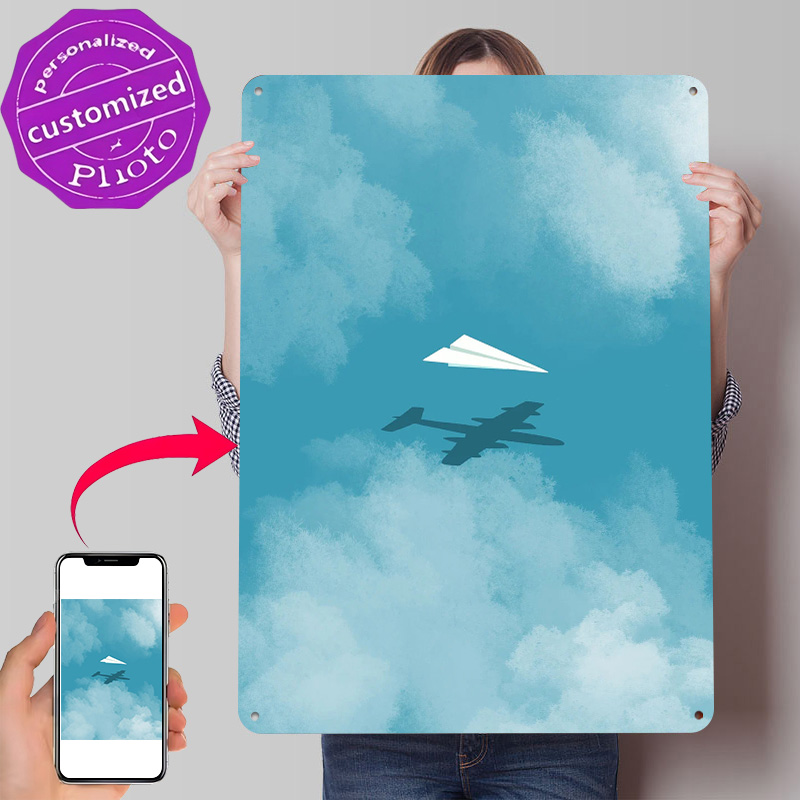 Affiche imprimée Avion en papi - Retro Gaming Wallpaper avis et prix