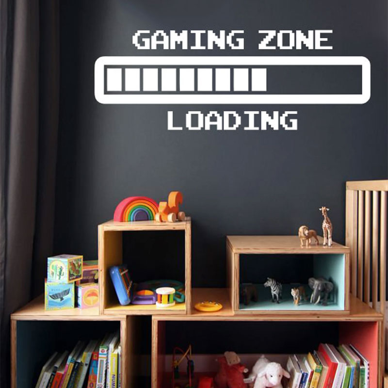 Gaming Zone Retro Loading Wall - Retro Gaming Wallpaper avis et prix