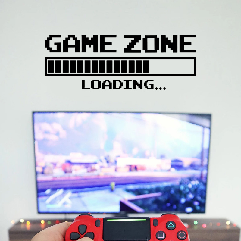 Gaming Zone Retro Loading Wall - Retro Gaming Wallpaper avis et prix