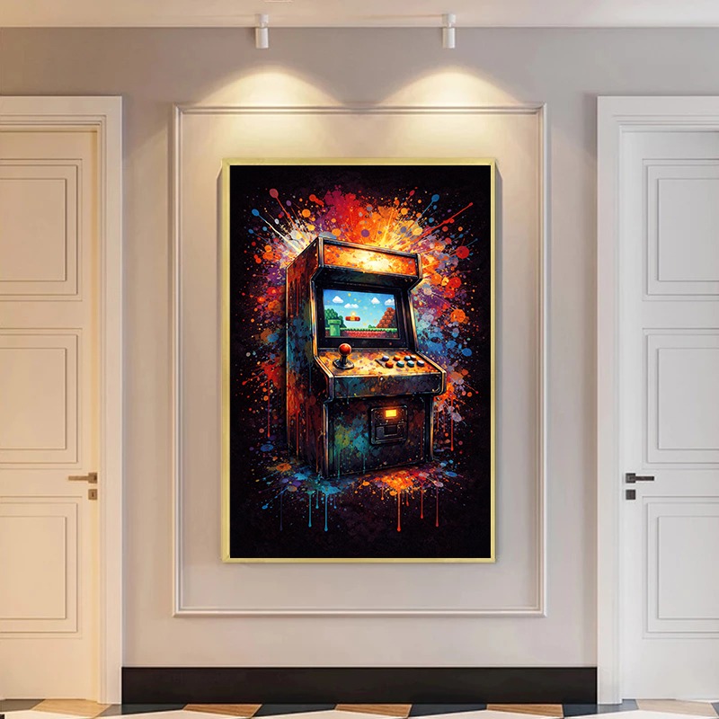 Décoration Murale Moderne pour - Retro Gaming Life avis et prix