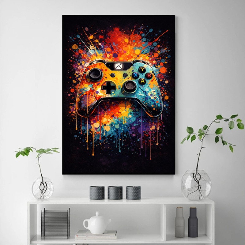 Décoration Murale Moderne pour - Retro Gaming Life avis et prix