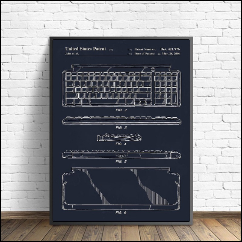 Affiche de brevets techniques  - Retro Gaming Life avis et prix