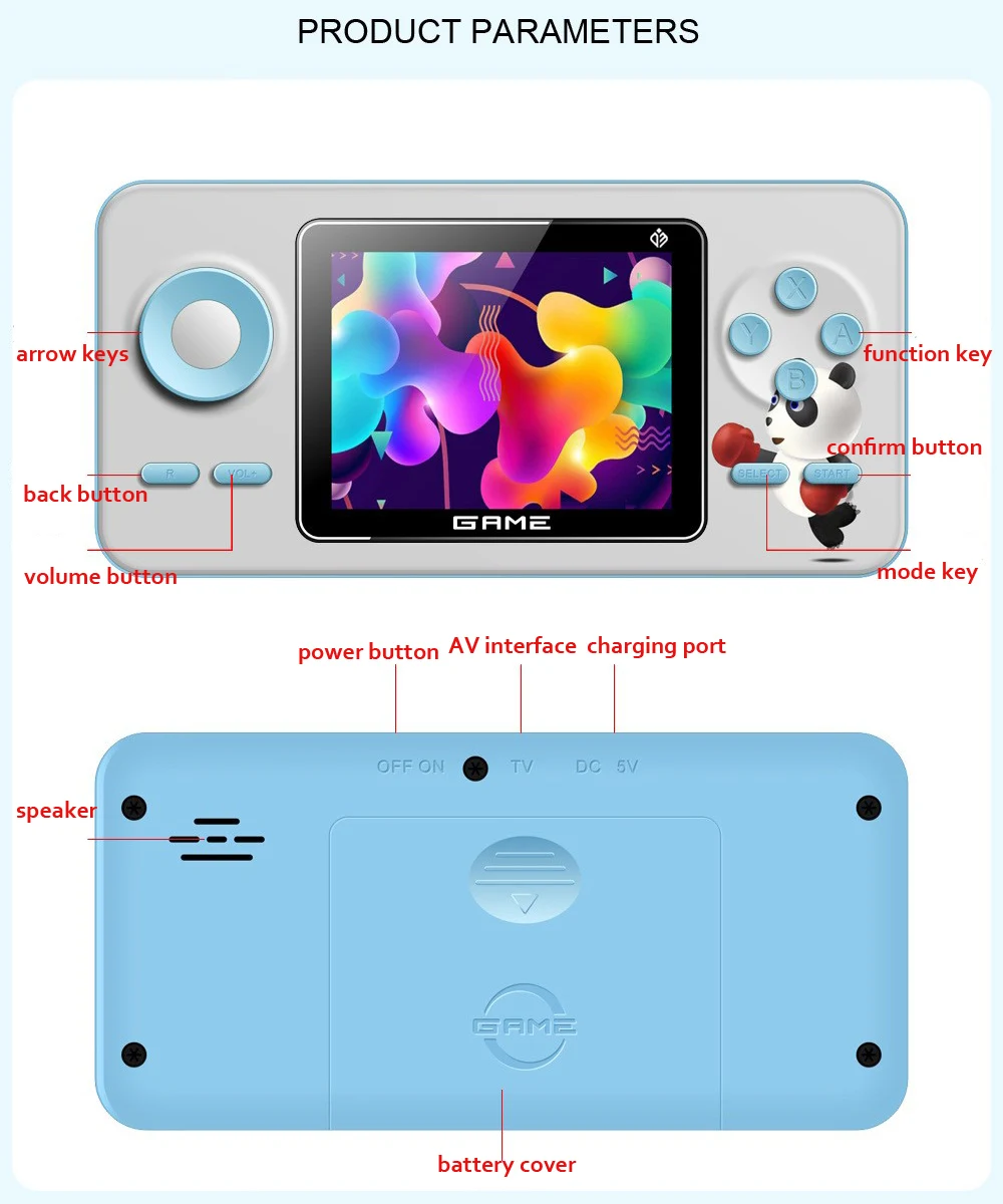 Nouvelle console de jeux vidéo - Retro Gaming Download avis et prix